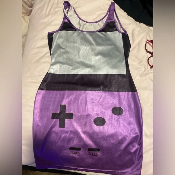 nintendo pink dress Girls Nintendo Dress